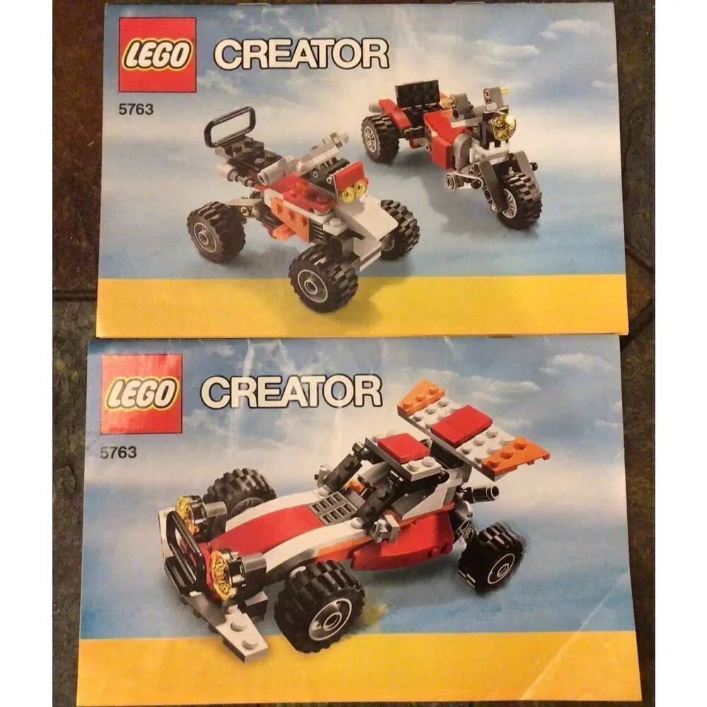 LEGO Creator #5763 Dune Hopper Instruction Manual Only (6048)